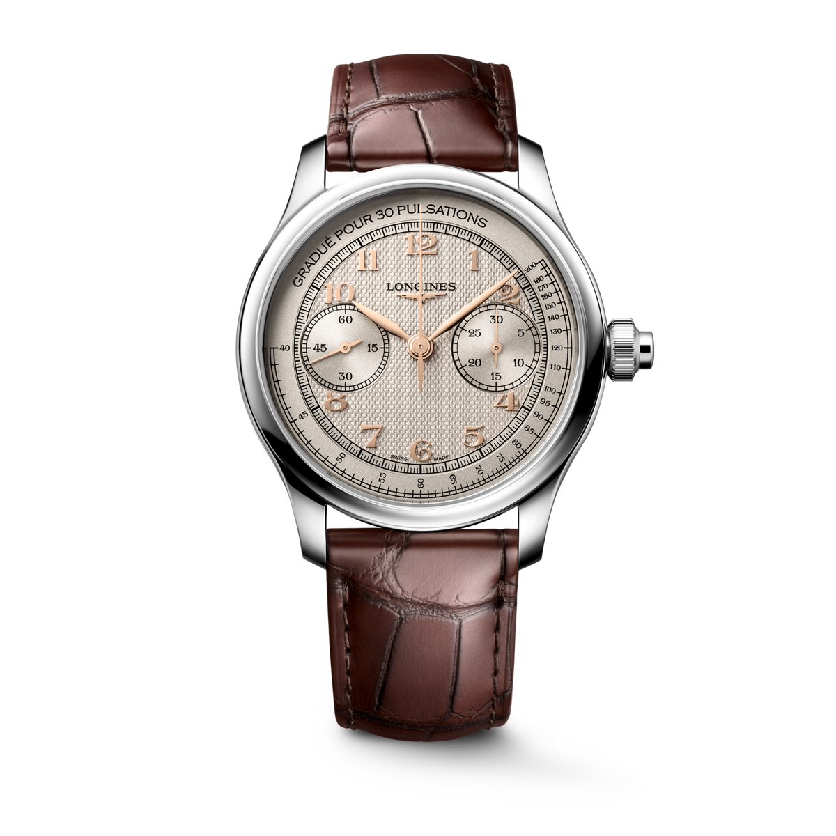 Longines Master Collection Chrono Monopusher L2.960.4.78.2 - front view
