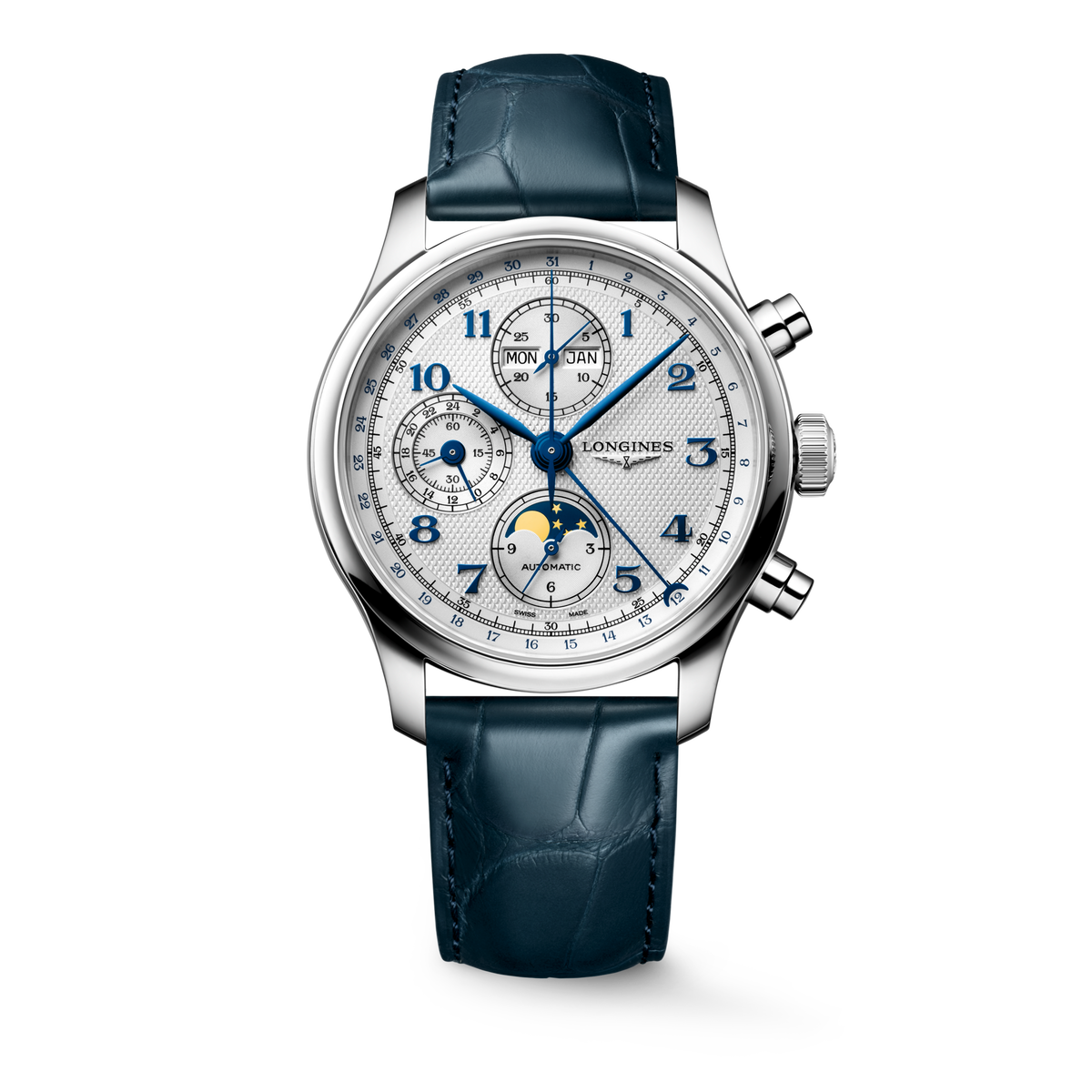 Longines Master Collection Chrono Moonphase L2.962.4.73.2 - front view