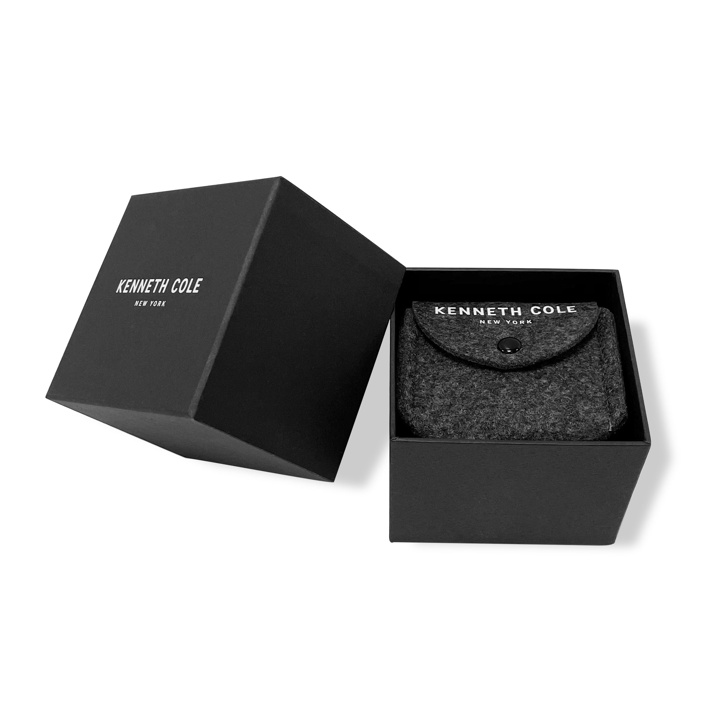 Kenneth Cole Crosstown Men's Automatic Watch Black Dial 40 mm